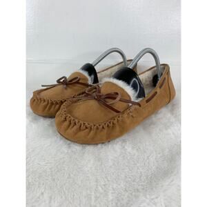 Arizona Jean Co Moccasin Slippers Women’s Size 11 Memory Foam Brown